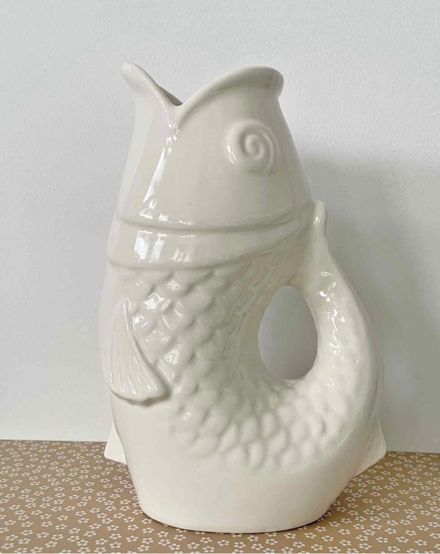 Vase, Pichet poisson en céramique