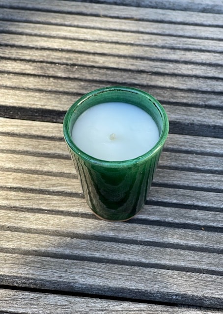 Bougie de Tamegroute en terrasse