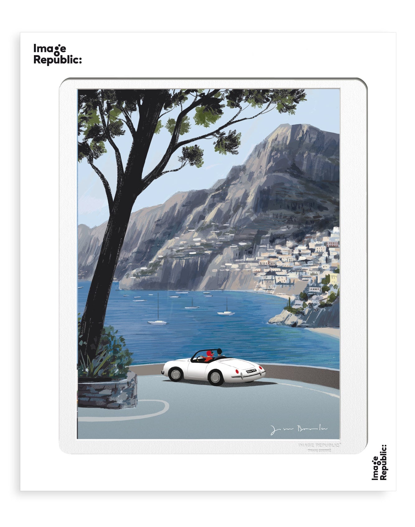 Illustration Jason BROOKS ITALIAN VIBES