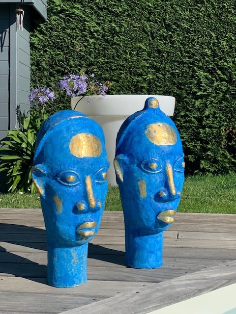 Sculptures Têtes Africaines