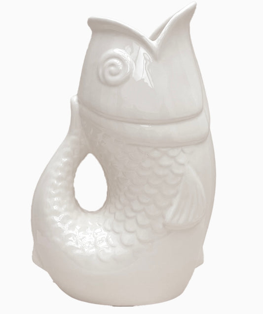Vase, Pichet poisson en céramique